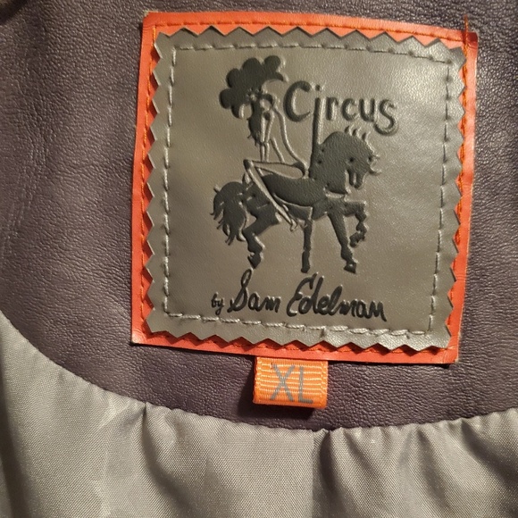 Circus by Sam Eldeman gray vegan moto jacket - Picture 2 of 5